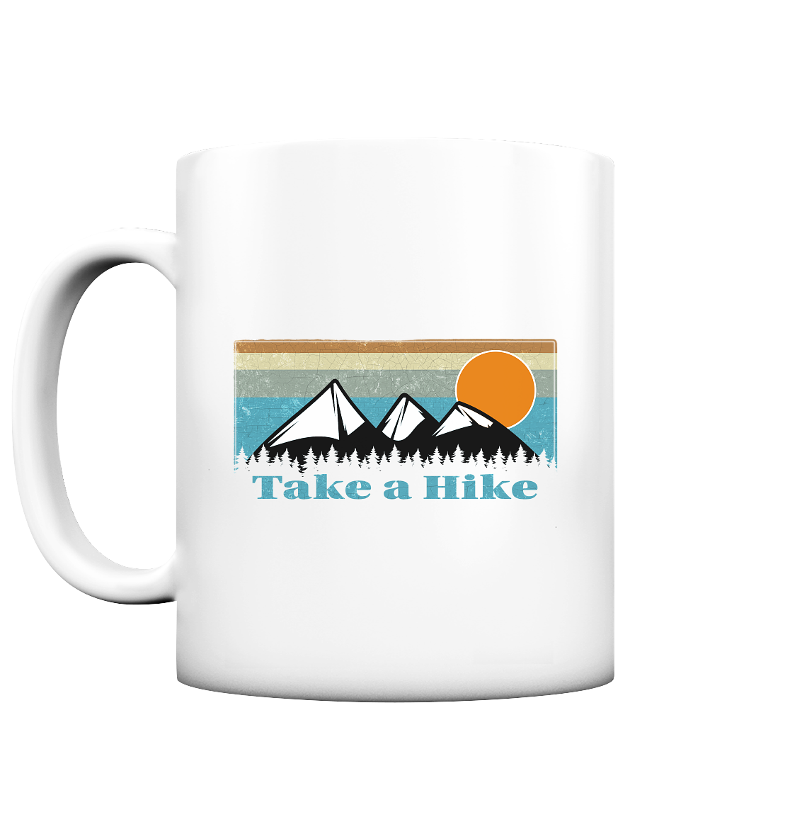 Tasse "Take A Hike" | Hochfester Fotodruck