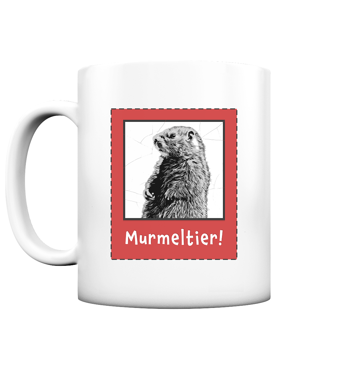 Mug "Marmot" | High strength photo printing