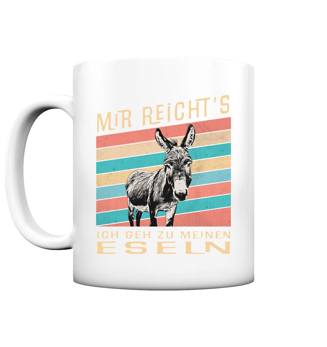 "My Donkeys" | Mug High strength photo printing