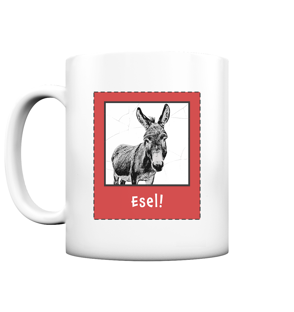 Tasse "Esel" | Hochfester Fotodruck