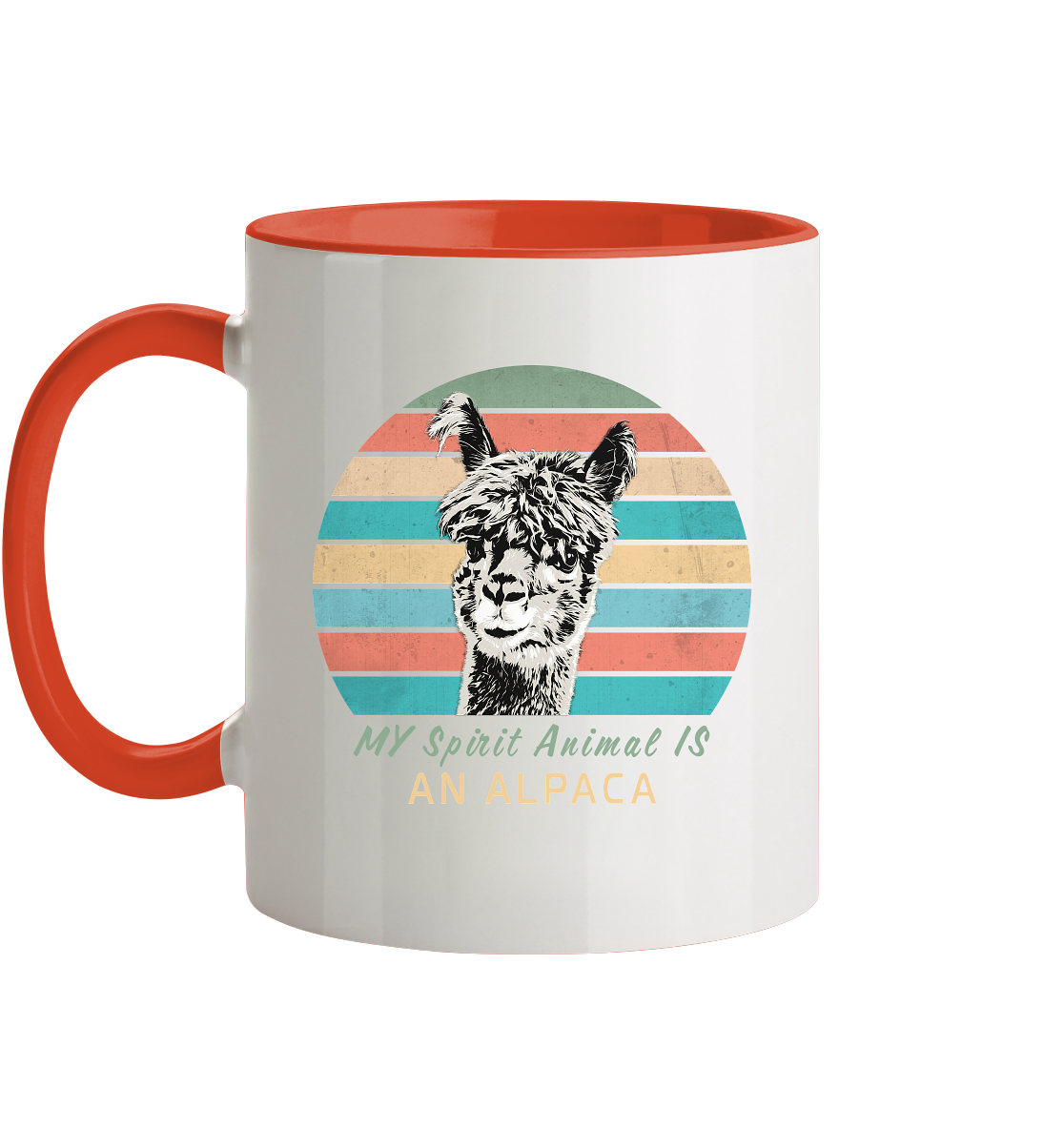 Mug "Spirit Alpaca" | High strength photo printing