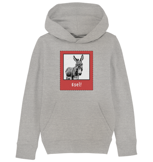 Kids Hoodie "Esel" | Bio-Qualität | Vegan | Unisex