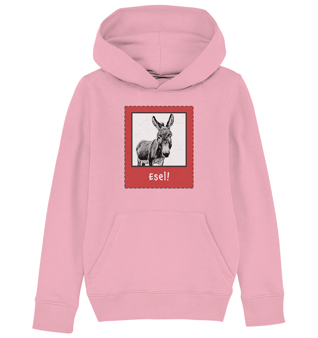 Kids Hoodie "Esel" | Bio-Qualität | Vegan | Unisex