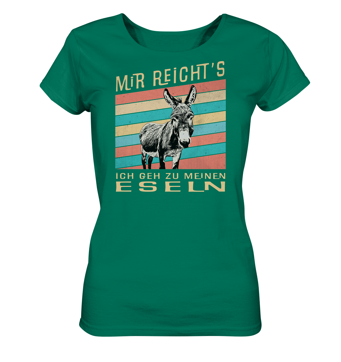 Ladies Shirt "Meine Esel" | Bio-Qualität | Vegan