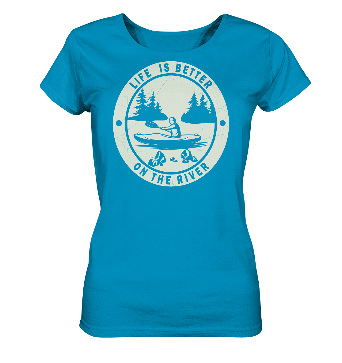 Ladies Shirt "Kayak" | organic quality | Vegan