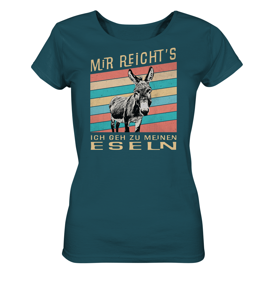 Ladies Shirt "Meine Esel" | Bio-Qualität | Vegan