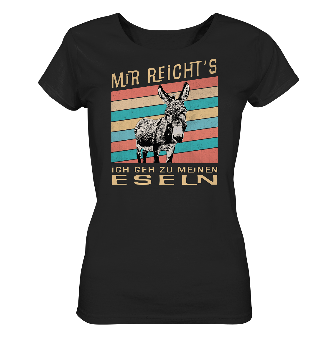 Ladies Shirt "Meine Esel" | Bio-Qualität | Vegan