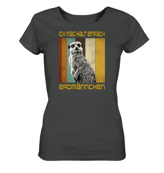 Ladies Shirt "Erdmännchen" | Bio-Qualität | Vegan