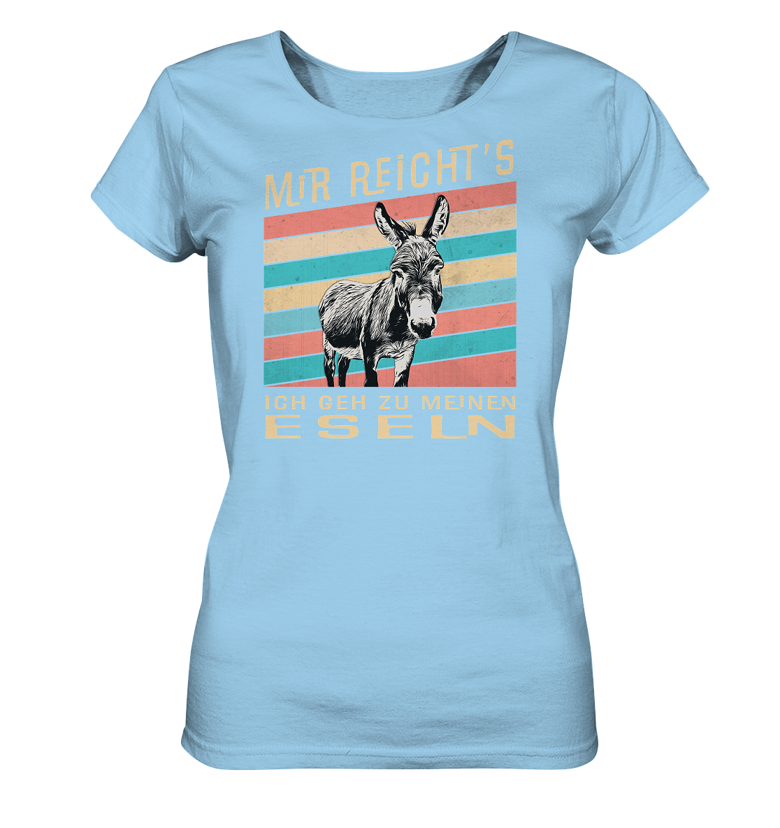 Ladies Shirt "Meine Esel" | Bio-Qualität | Vegan