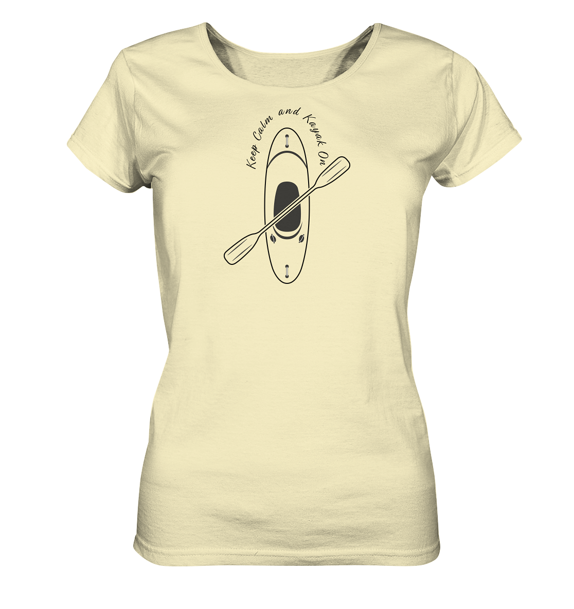 Ladies Shirt "Kayak On" | Bio-Qualität | Vegan