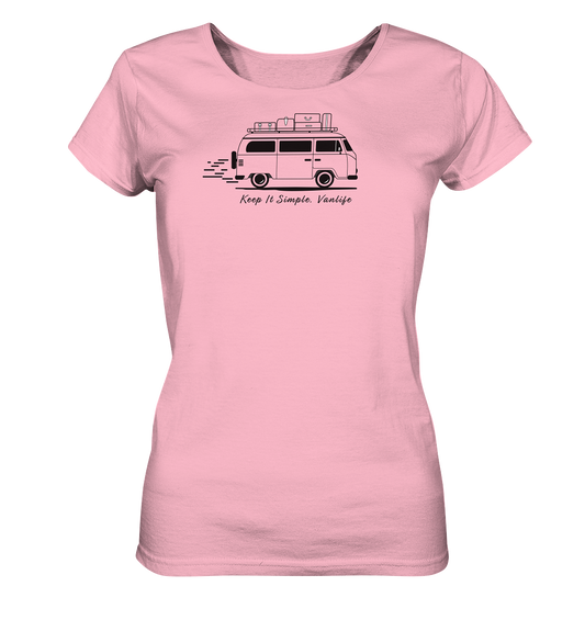 Ladies Shirt "Keep It Simple. Vanlife" | Bio-Qualität | Vegan