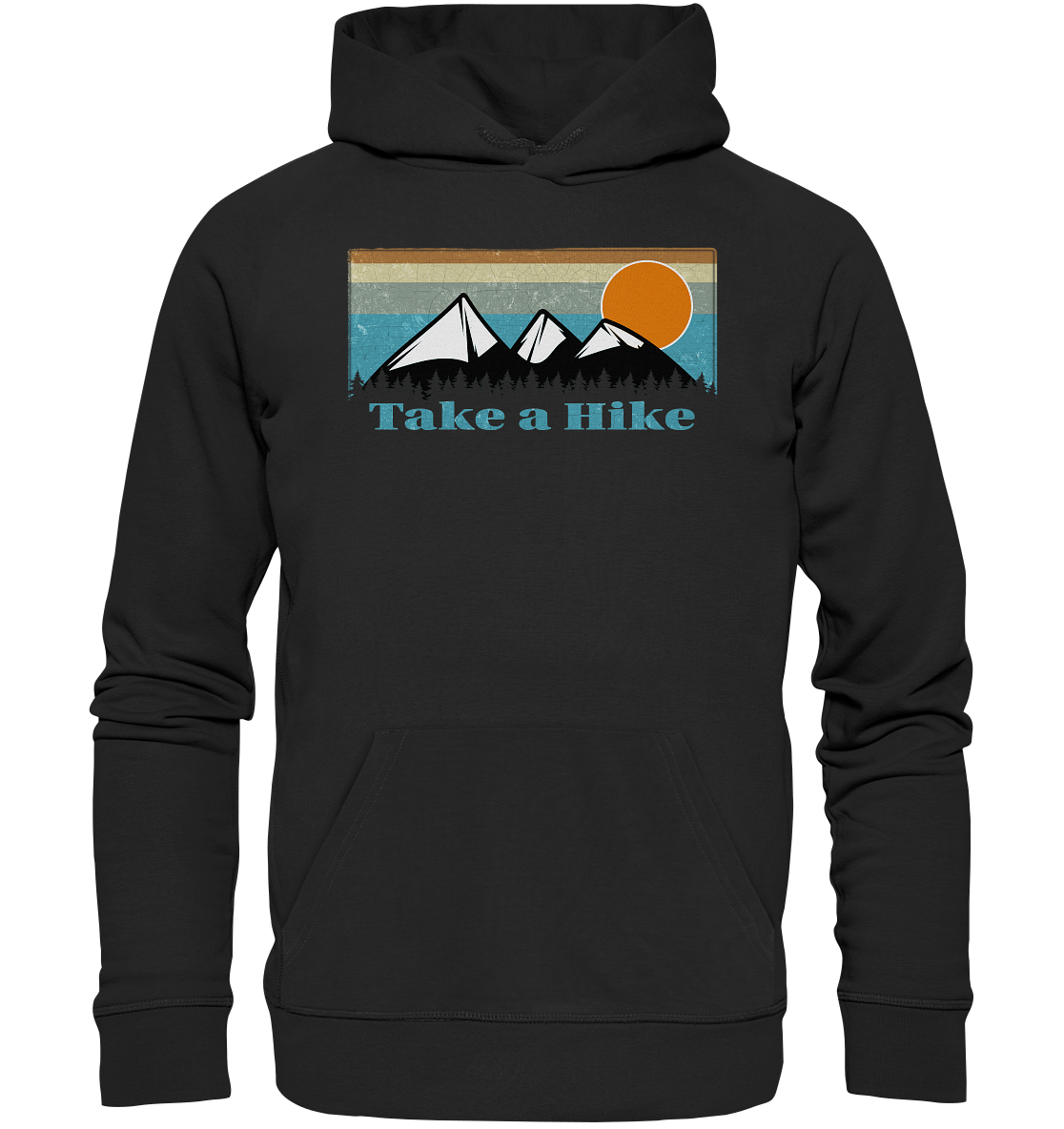 Hoodie "Take A Hike" | Bio-Qualität | Vegan