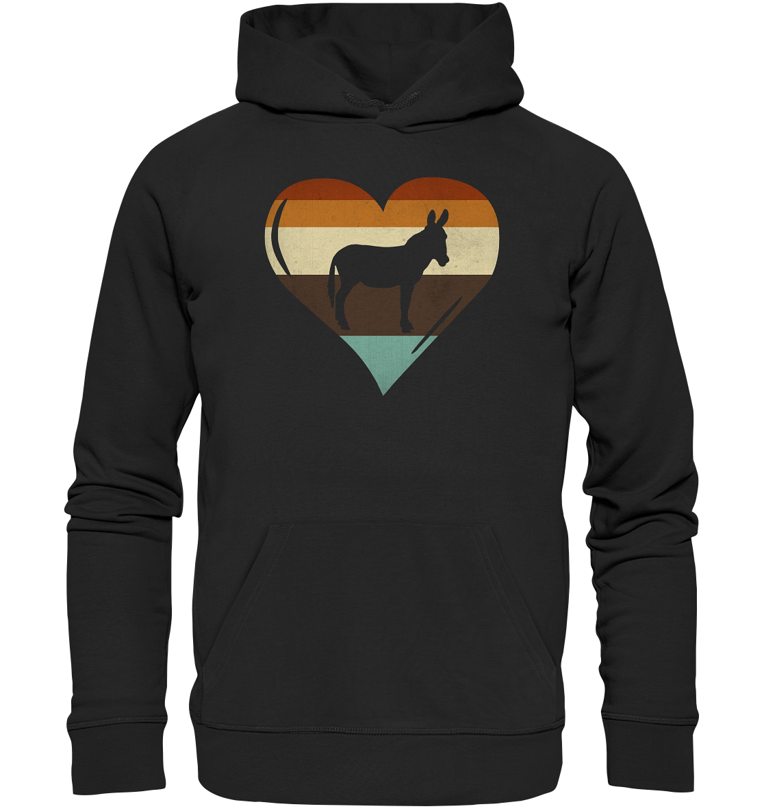 Hoodie "Esel Love" | Bio-Qualität | Vegan | Unisex