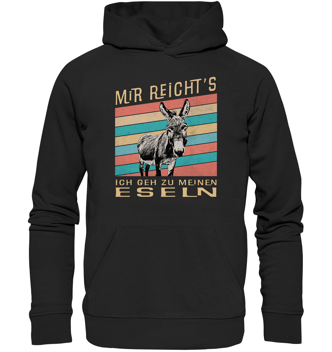 Hoodie "Meine Esel" | Bio-Qualität | Vegan | Unisex