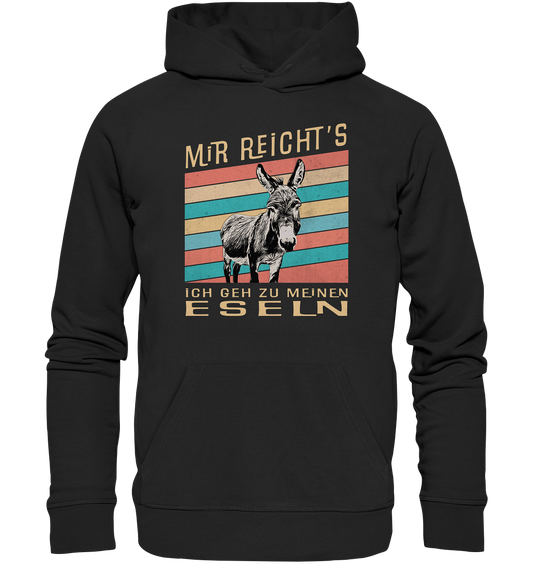 Hoodie "Meine Esel" | Bio-Qualität | Vegan | Unisex