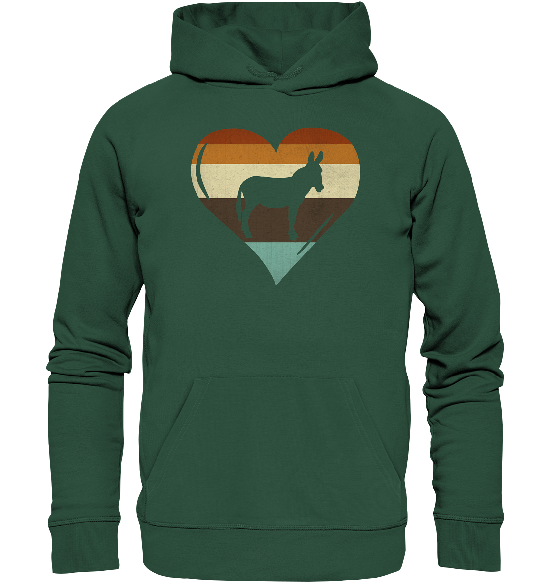 Hoodie "Esel Love" | Bio-Qualität | Vegan | Unisex