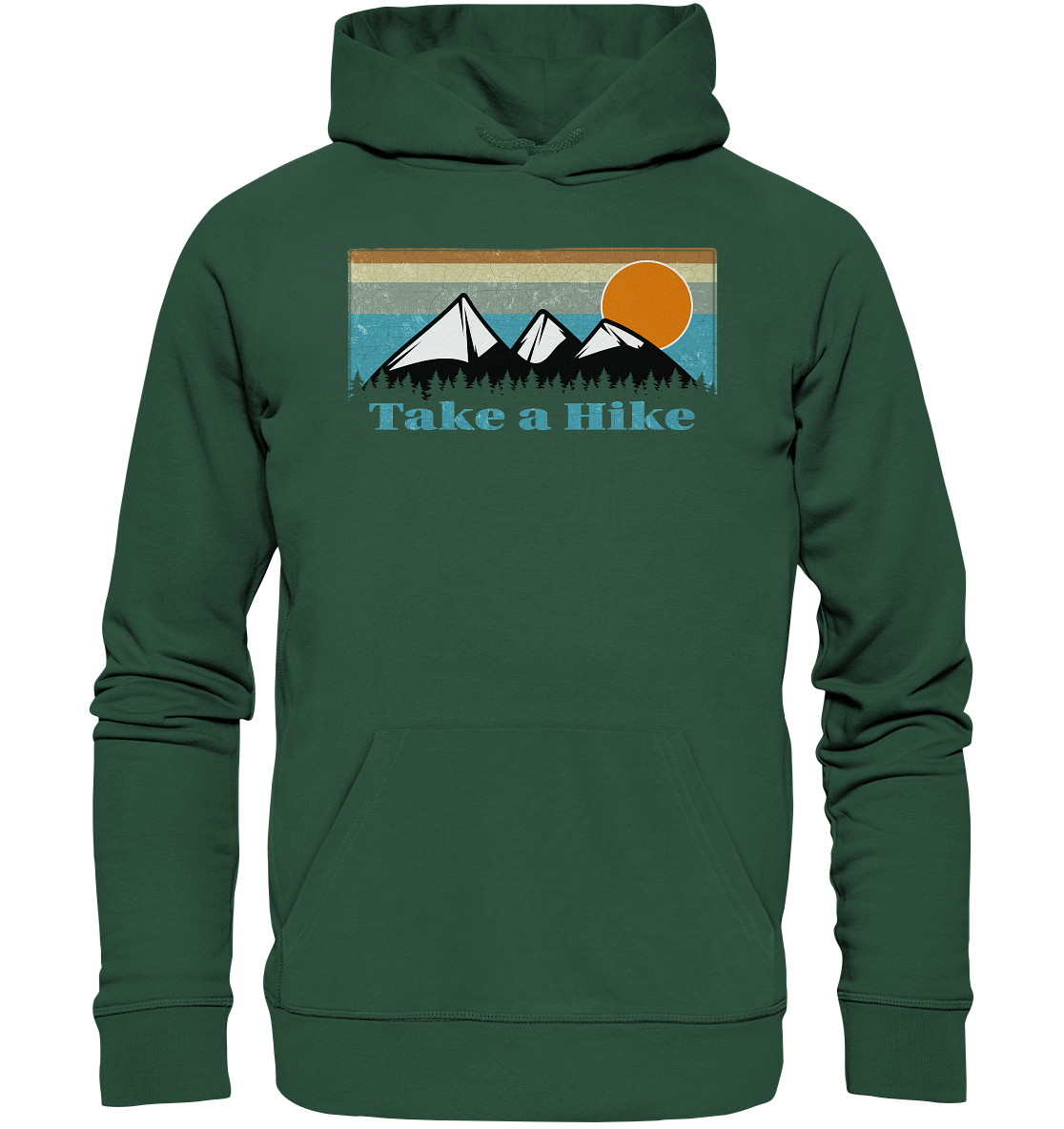 Hoodie "Take A Hike" | Bio-Qualität | Vegan