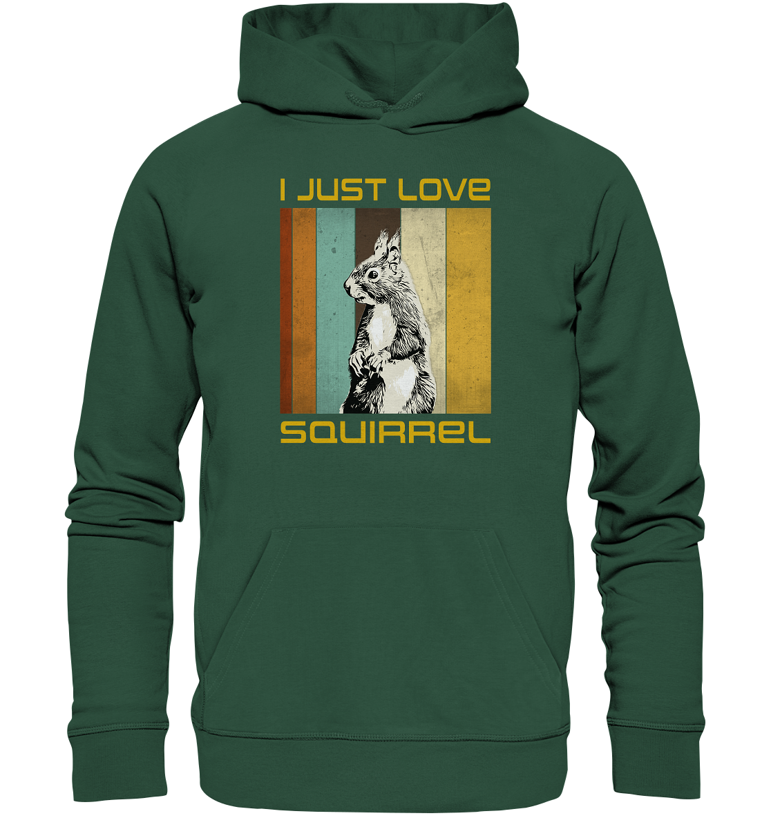 Hoodie "Eichhörnchen" | Bio-Qualität | Vegan | Unisex