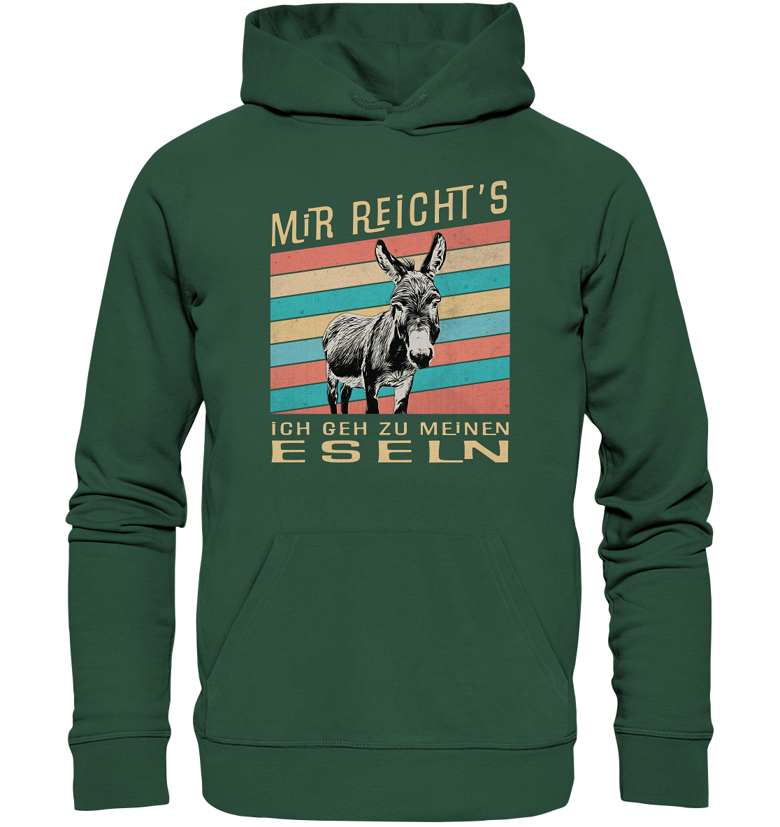 Hoodie "Meine Esel" | Bio-Qualität | Vegan | Unisex