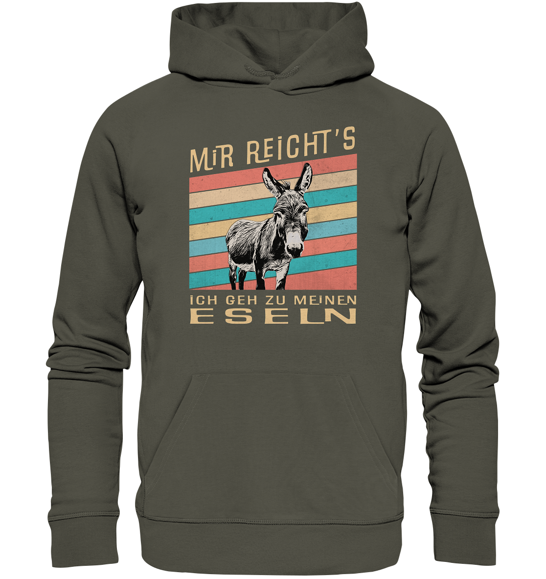 Hoodie "Meine Esel" | Bio-Qualität | Vegan | Unisex