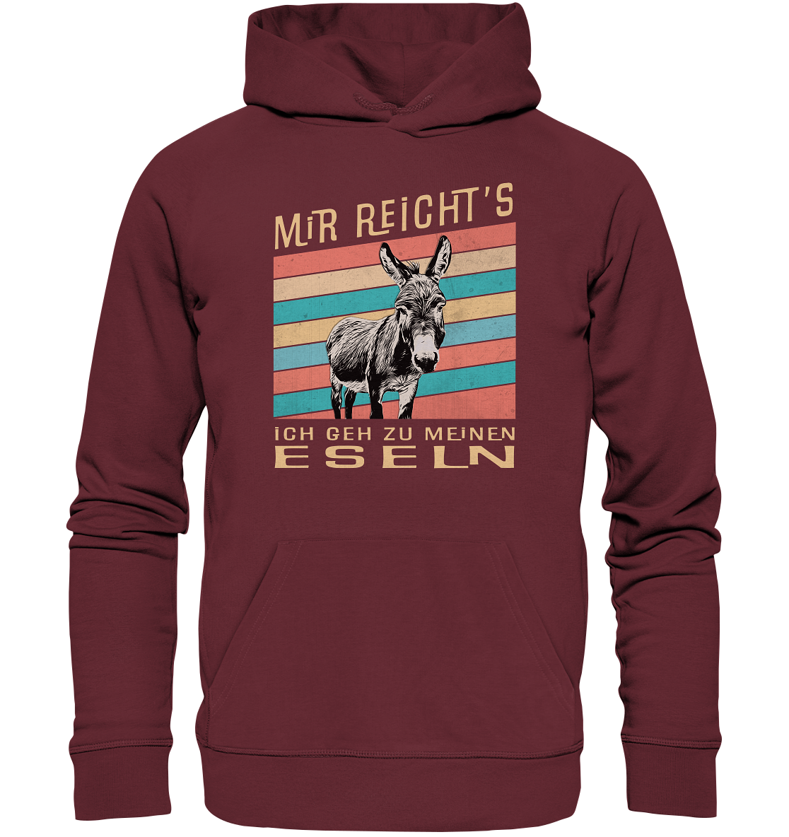 Hoodie "Meine Esel" | Bio-Qualität | Vegan | Unisex