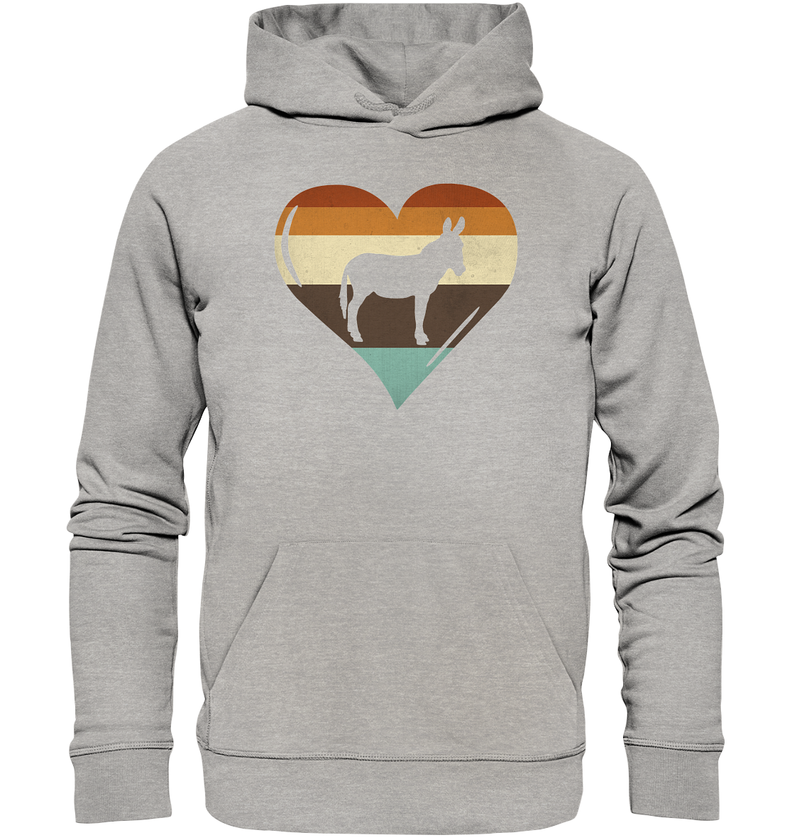 Hoodie "Esel Love" | Bio-Qualität | Vegan | Unisex