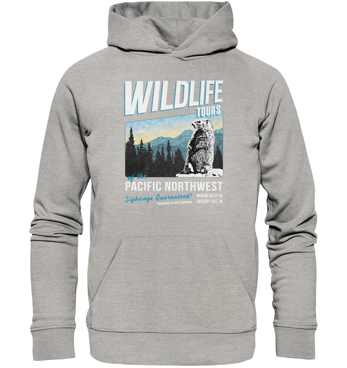 Hoodie "Wildlife-Tours" | Vegan | Unisex