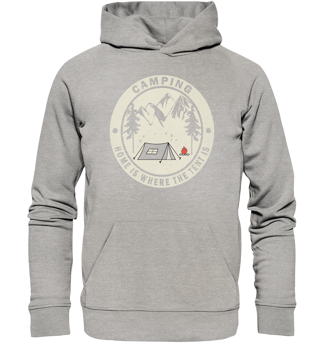 Hoodie "Camping" | Vegan | Unisex