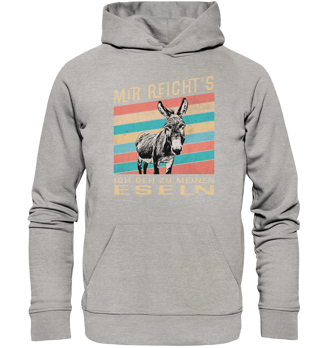 Hoodie "Meine Esel" | Bio-Qualität | Vegan | Unisex