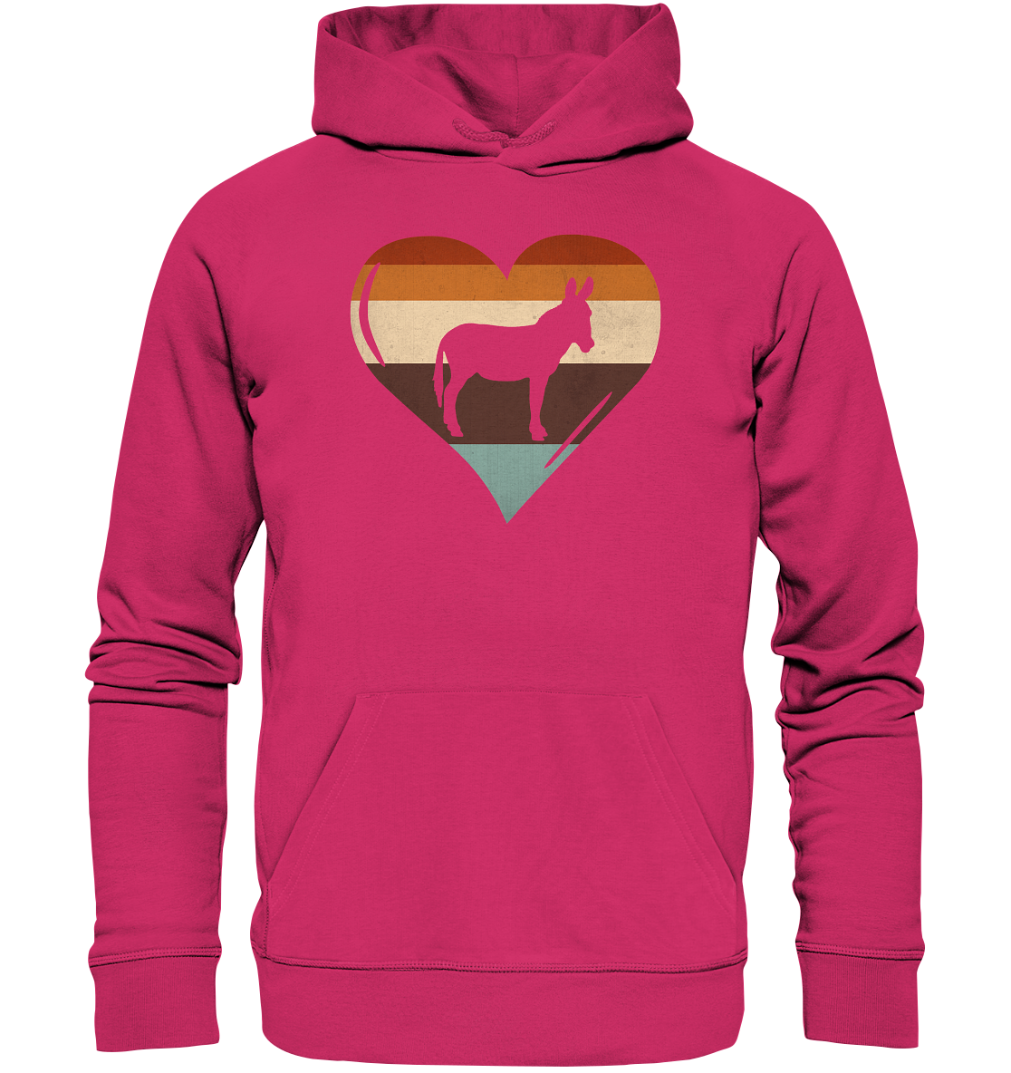 Hoodie "Esel Love" | Bio-Qualität | Vegan | Unisex