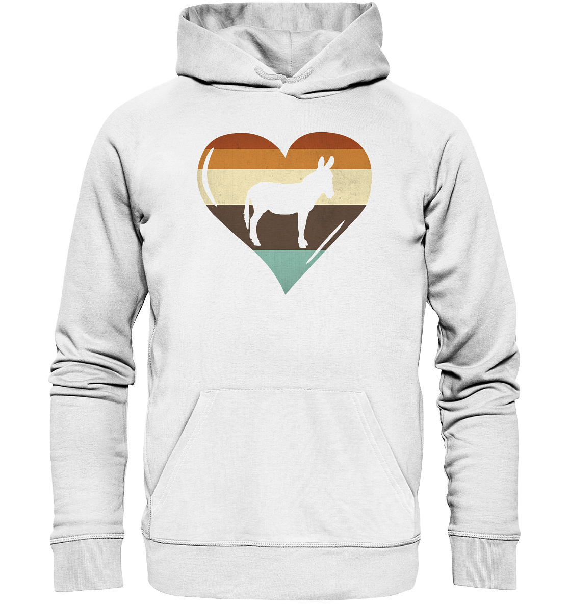 Hoodie "Esel Love" | Bio-Qualität | Vegan | Unisex