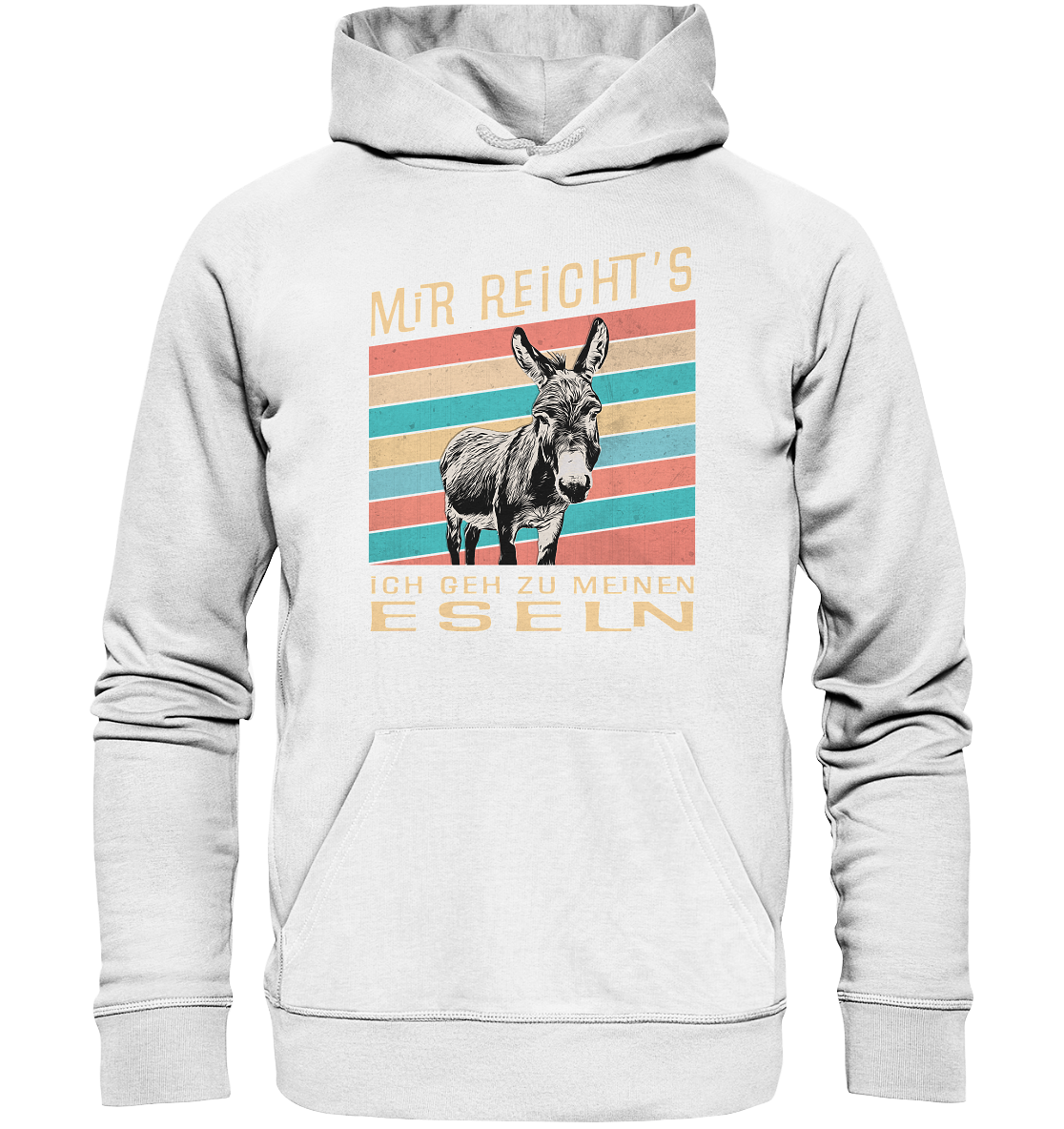 Hoodie "Meine Esel" | Bio-Qualität | Vegan | Unisex