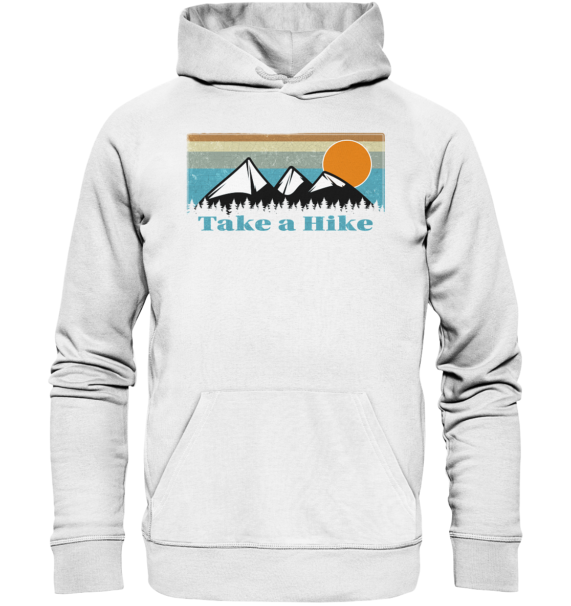 Hoodie "Take A Hike" | Bio-Qualität | Vegan