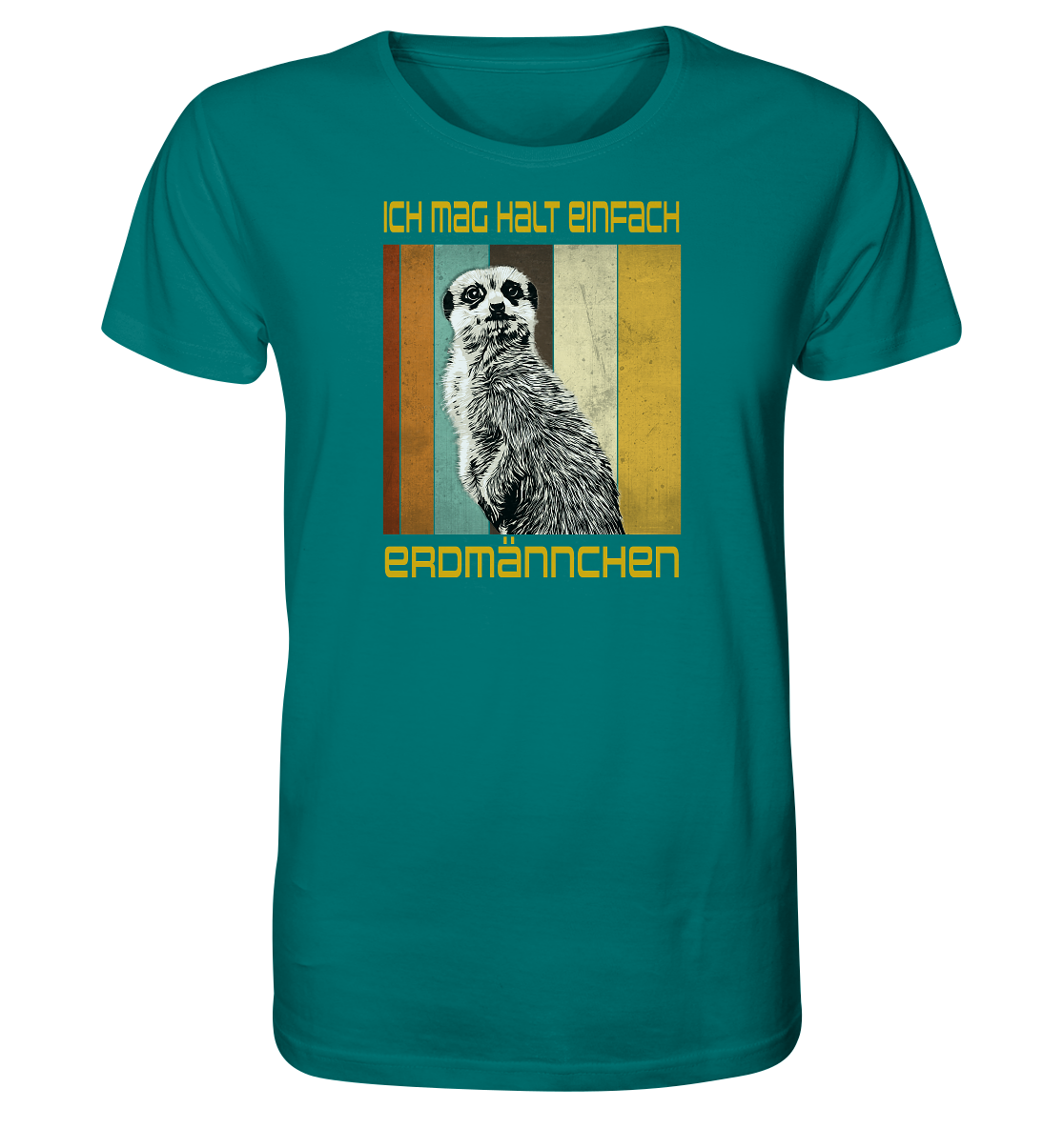 T-Shirt "Erdmännchen" | Bio-Qualität | Vegan