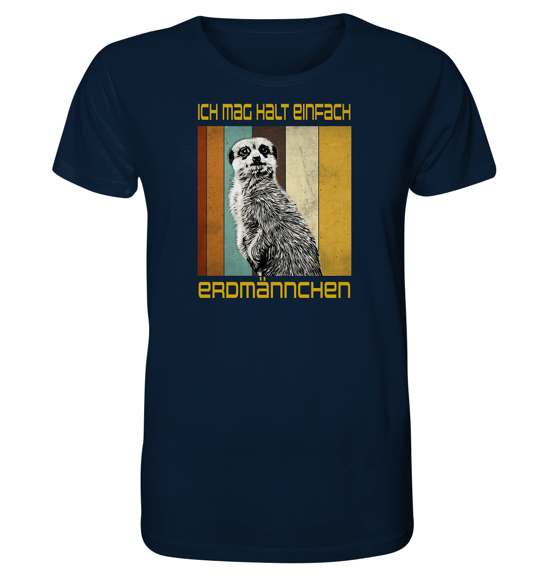 T-Shirt "Erdmännchen" | Bio-Qualität | Vegan