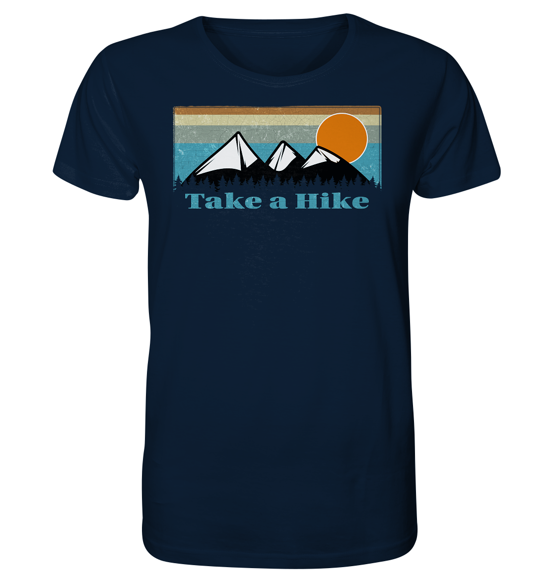 T-Shirt "Take A Hike" | Bio-Qualität | Vegan