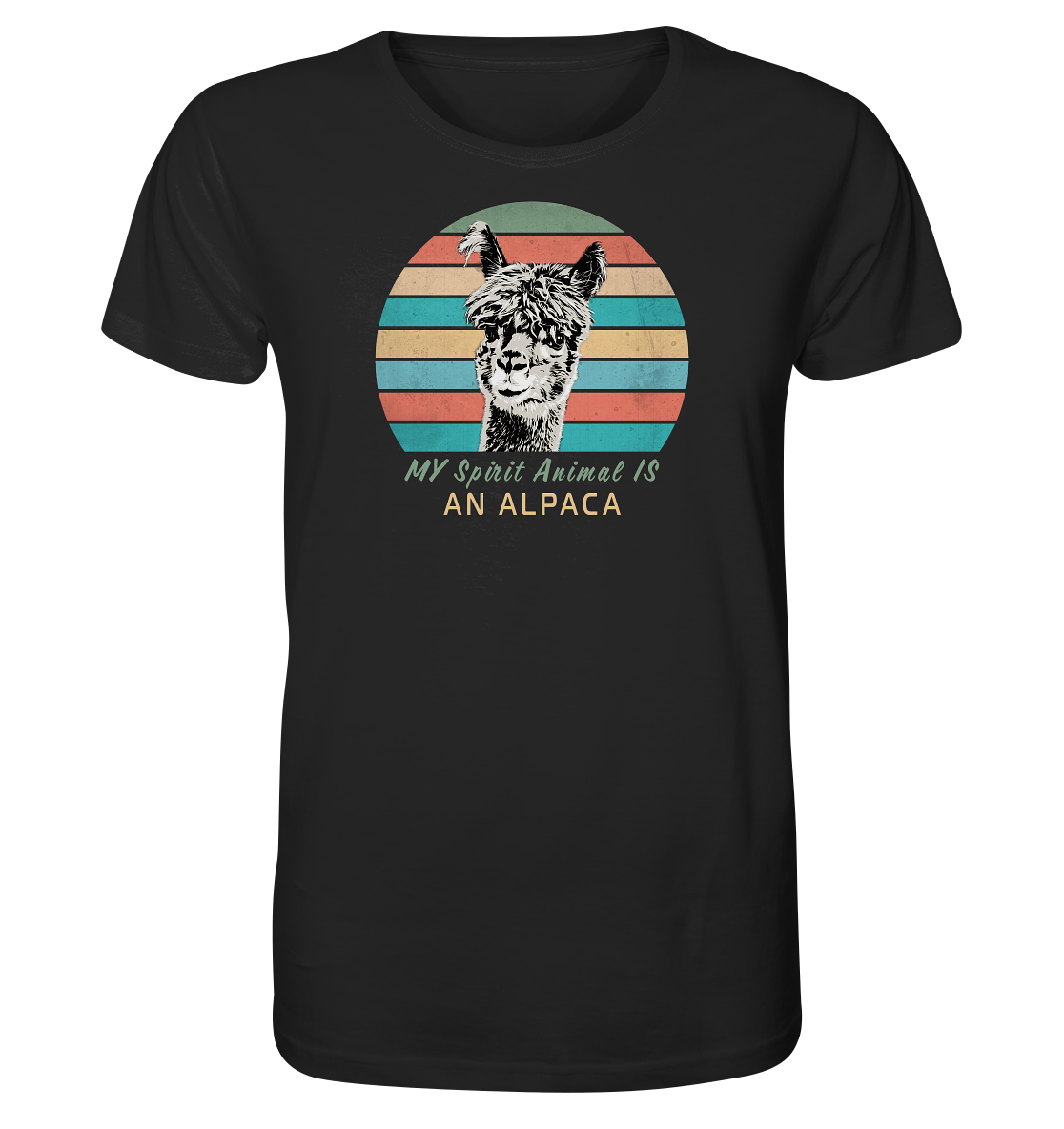 T-Shirt "Spirit Alpaka" | Bio-Qualität | Vegan