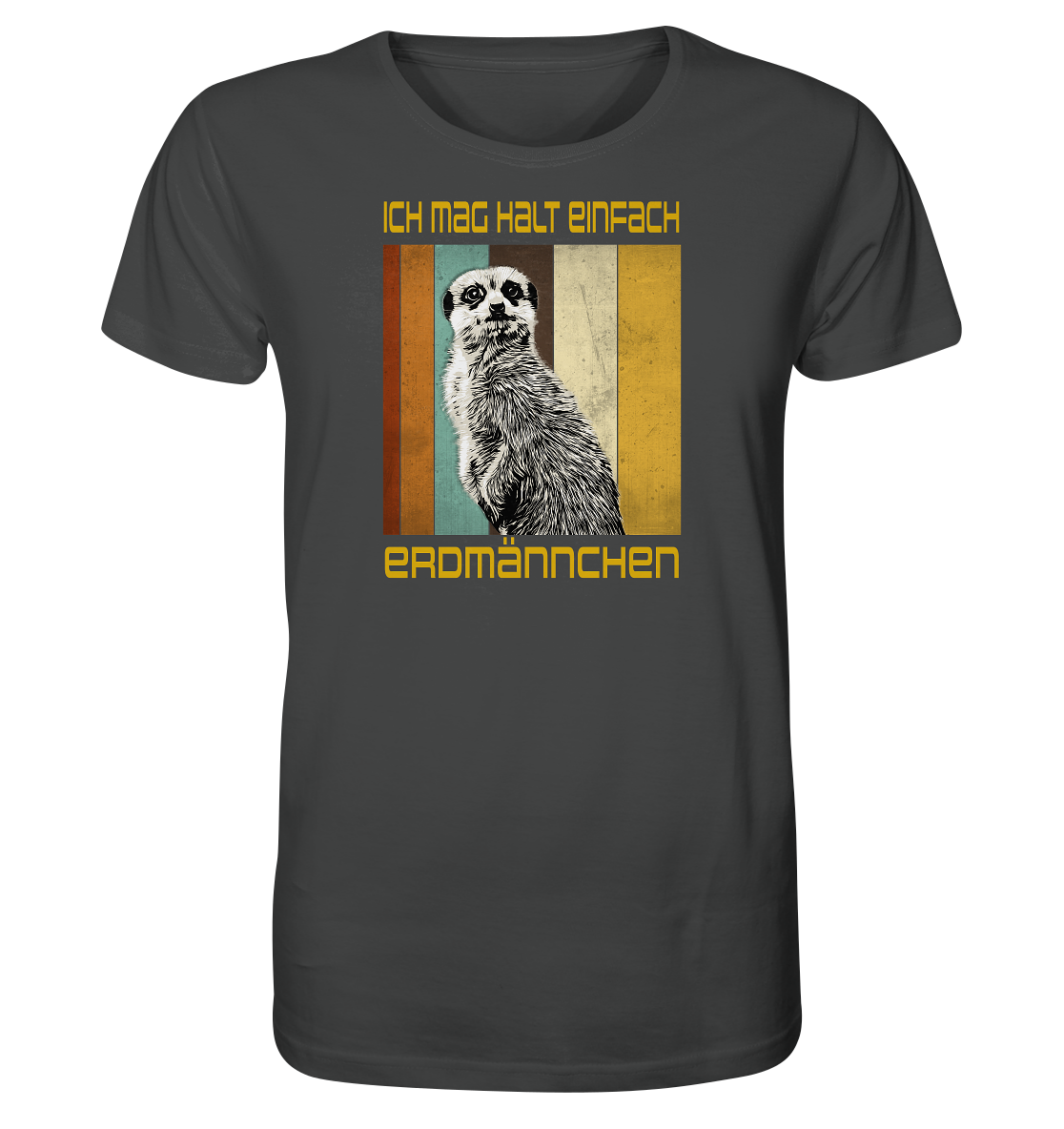 T-Shirt "Erdmännchen" | Bio-Qualität | Vegan