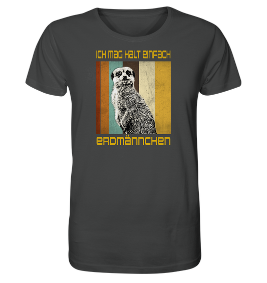 T-Shirt "Erdmännchen" | Bio-Qualität | Vegan