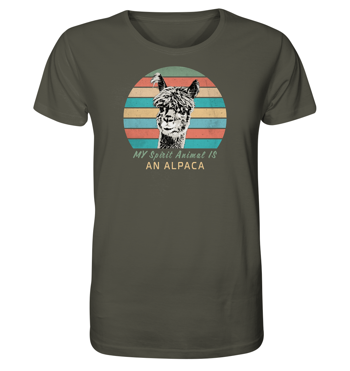 T-Shirt "Spirit Alpaka" | Bio-Qualität | Vegan