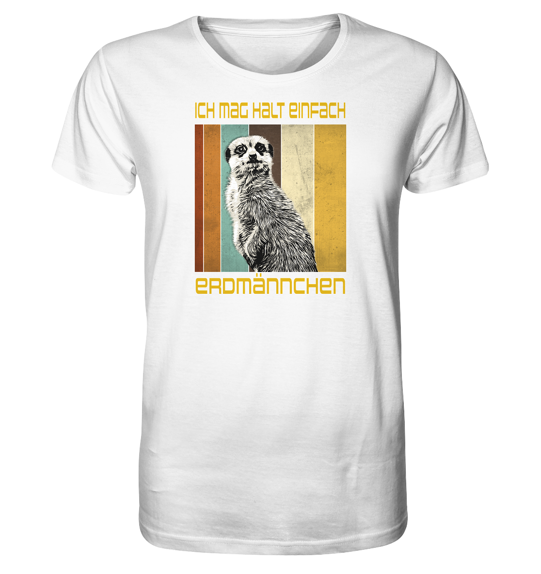 T-Shirt "Erdmännchen" | Bio-Qualität | Vegan