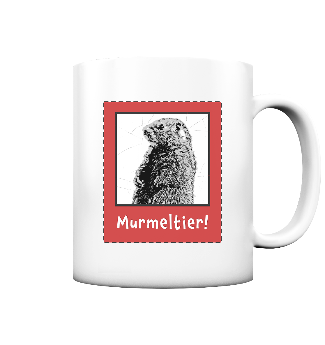 Mug "Marmot" | High strength photo printing