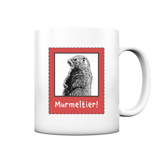 Mug "Marmot" | High strength photo printing