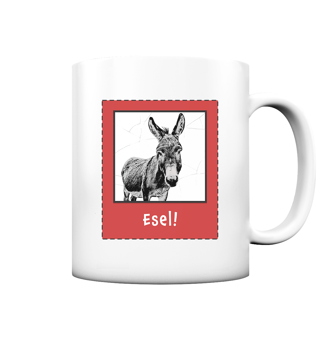 Mug "Donkey" | High strength photo printing