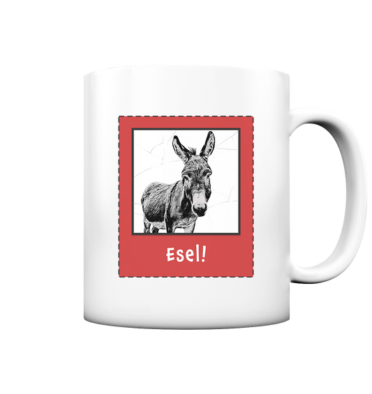 Tasse "Esel" | Hochfester Fotodruck