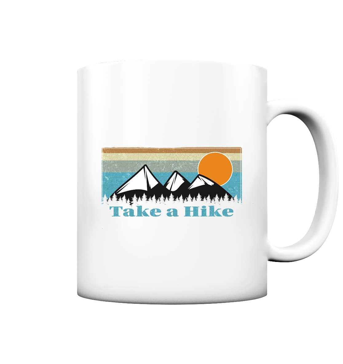 "Take A Hike" Mug | High strength photo printing