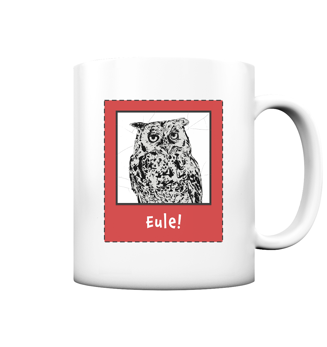 Tasse "Eule" | Hochfester Fotodruck