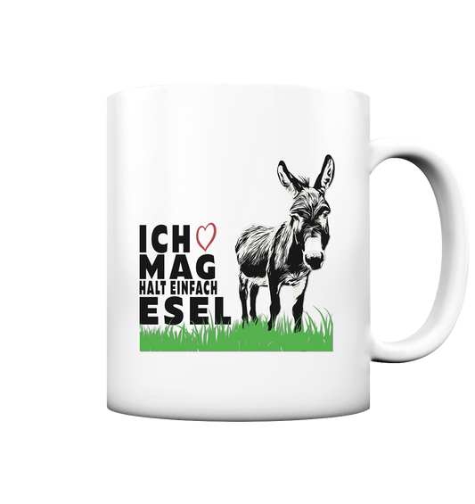 Tasse "Esel" | Hochfester Fotodruck