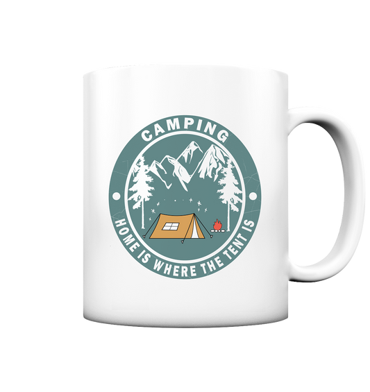 "Camping" mug | High strength photo printing