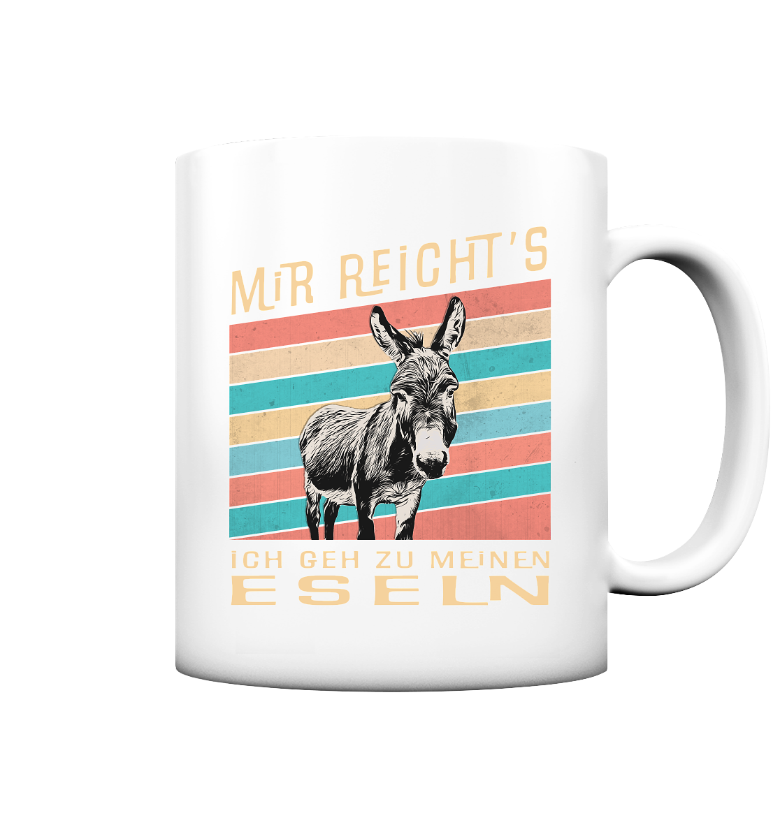 "My Donkeys" | Mug High strength photo printing